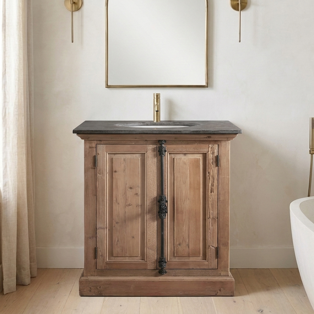Richfield 28 reclaimed wood vanity