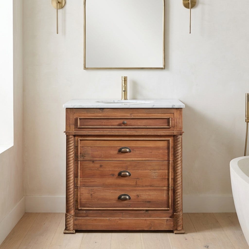 Ahoskie 30 reclaimed wood vanity