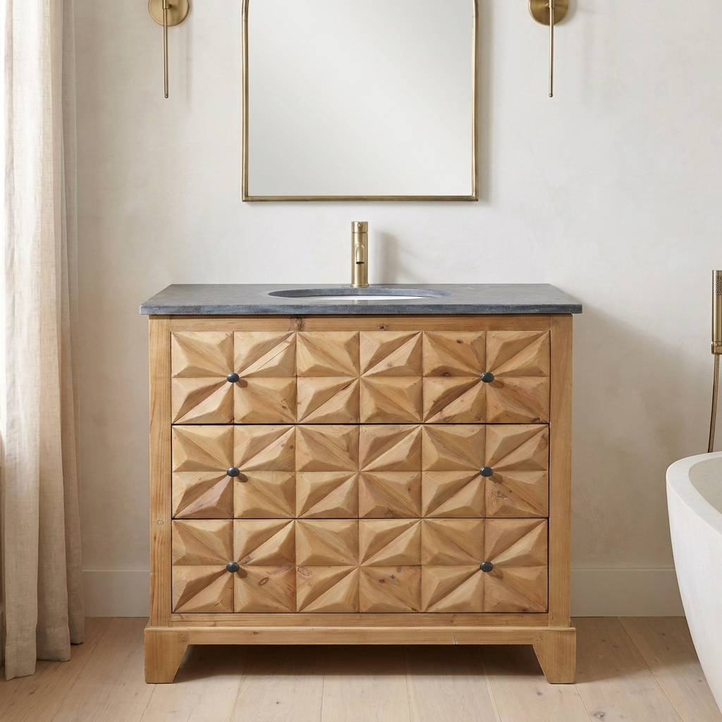Forest 32 reclaimed wood vanity