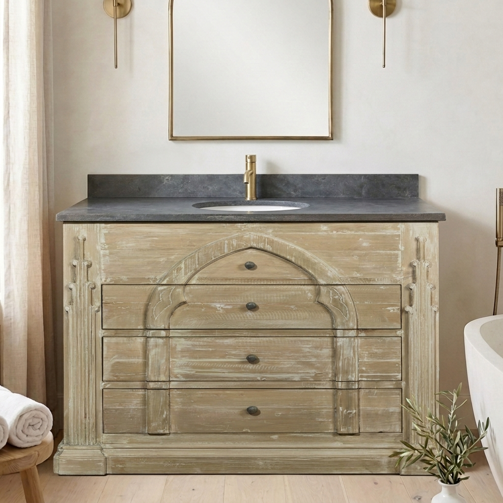 Angier 36 reclaimed wood vanity