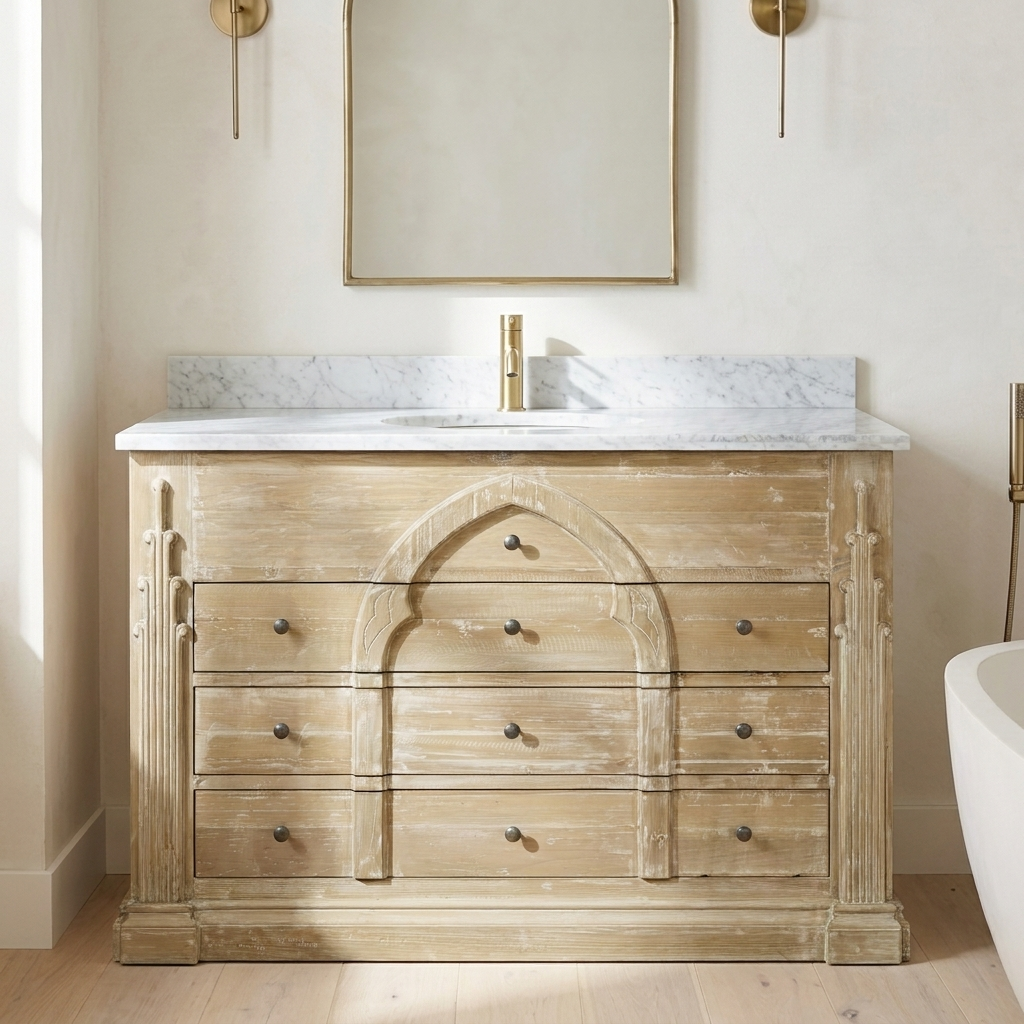 Arapahoe 36 reclaimed wood vanity