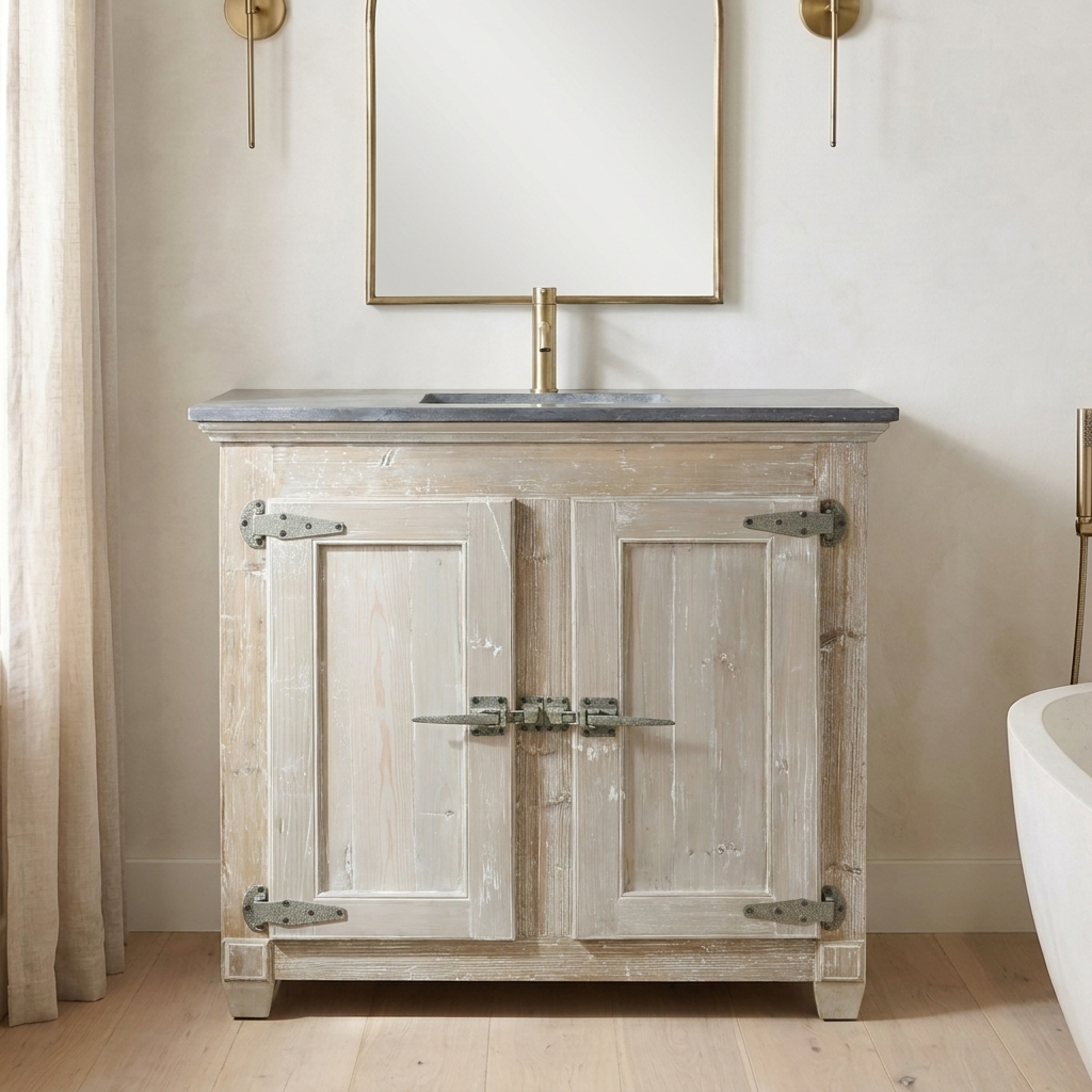 Blue Ridge 36 reclaimed wood vanity