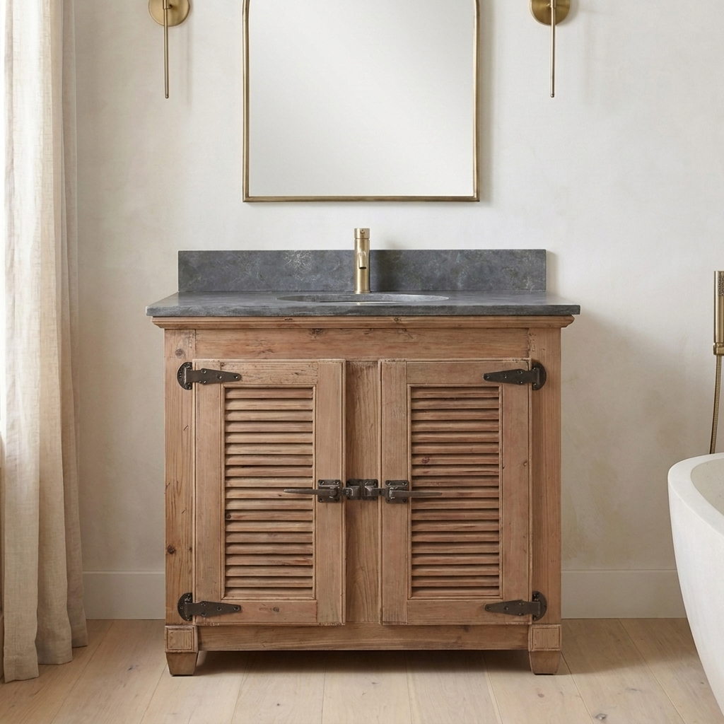 Callington 36 reclaimed wood vanity