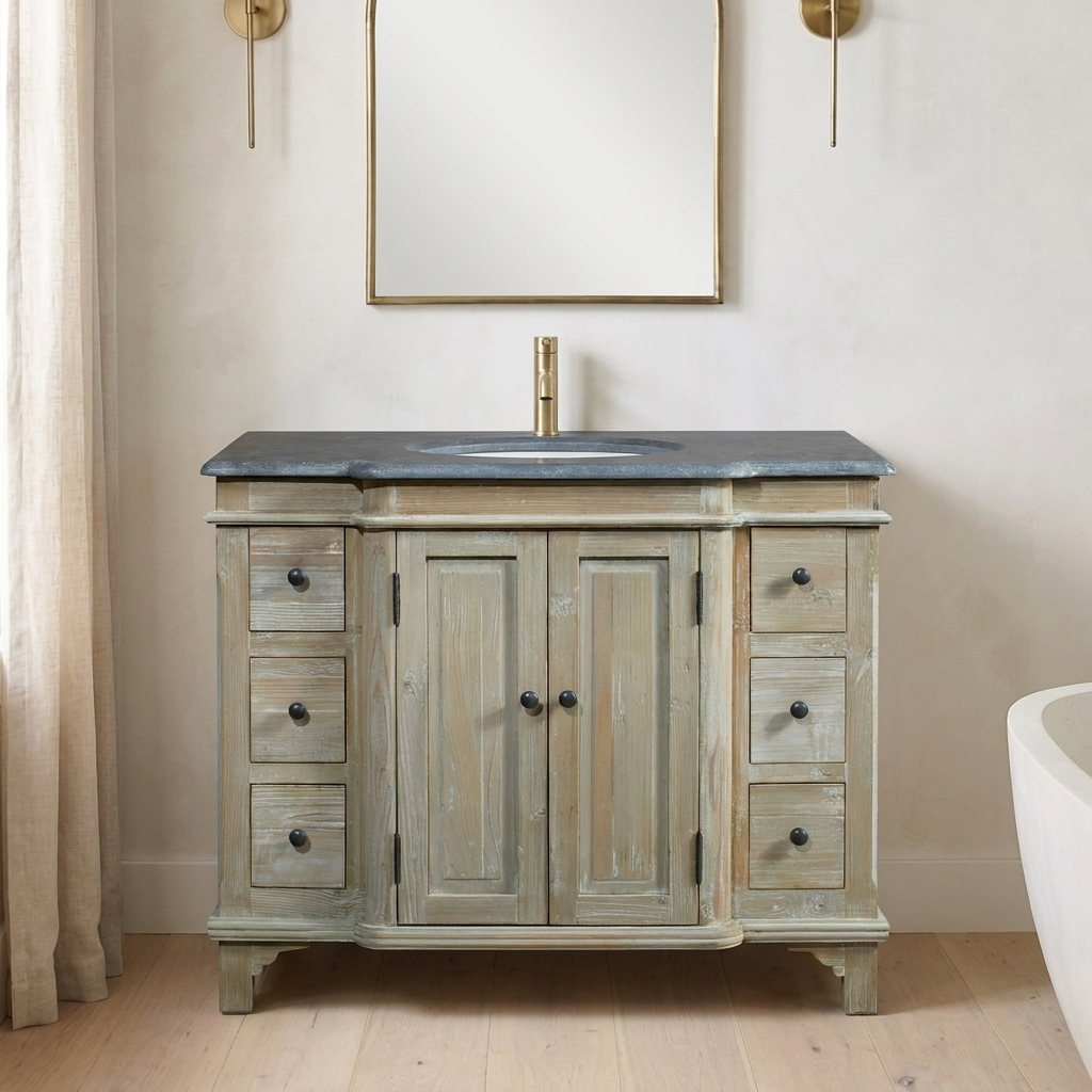 Brookford 38 reclaimed wood vanity