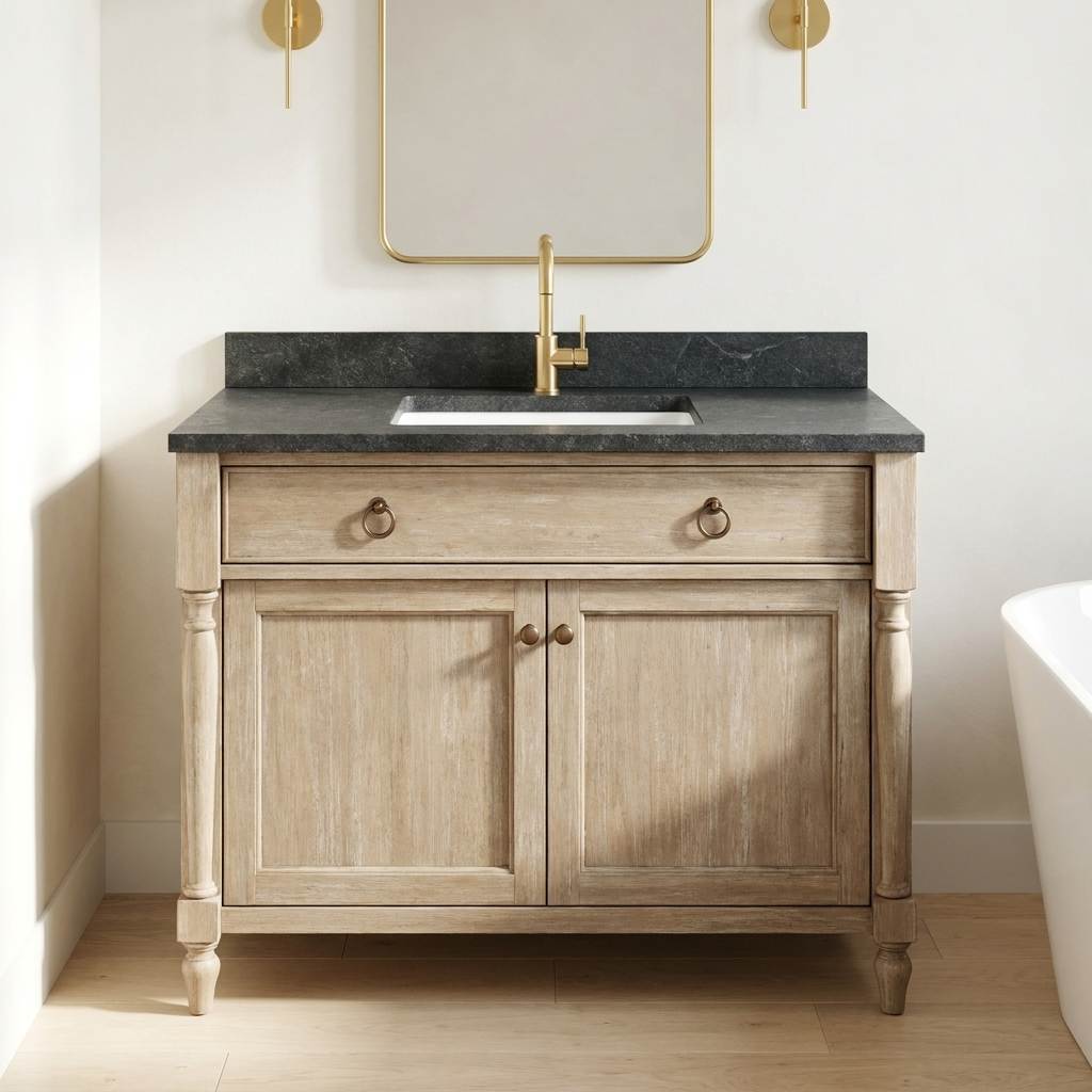 Clarkton 40 reclaimed wood vanity