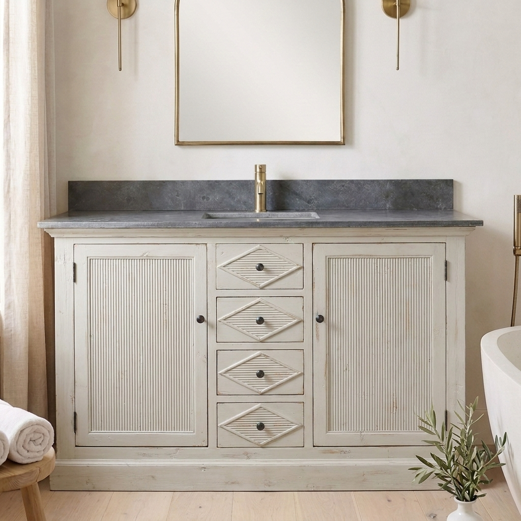 Derby 60 reclaimed wood vanity