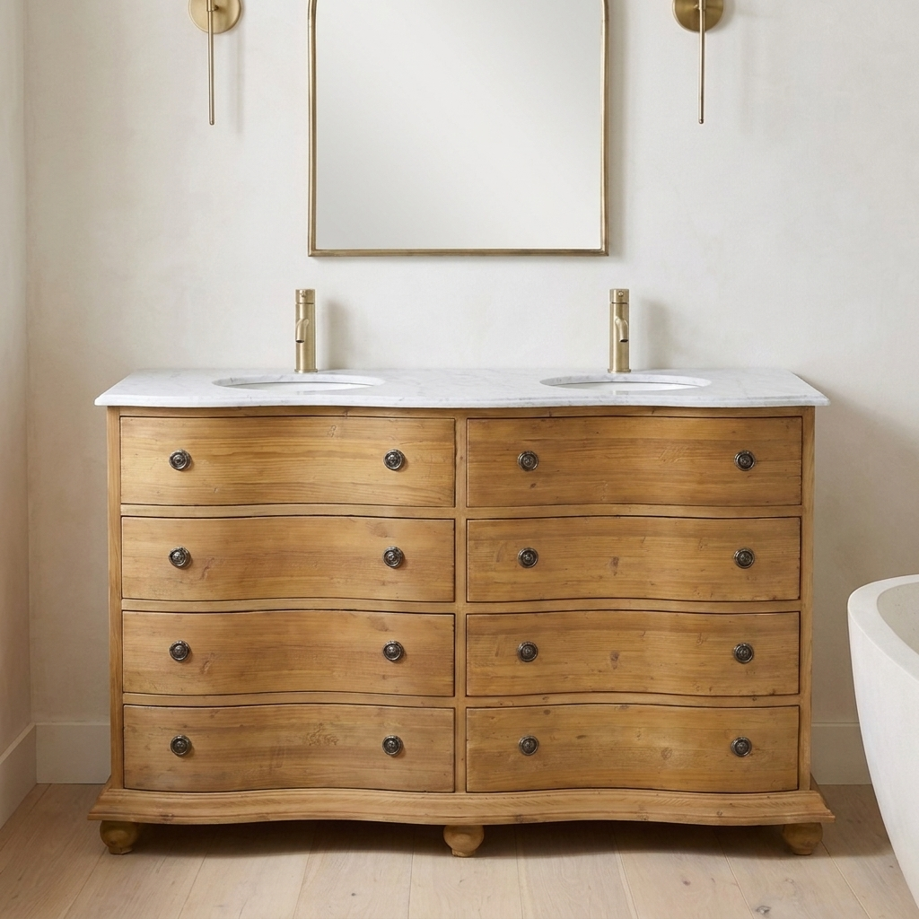 Kenly 71 reclaimed wood vanity
