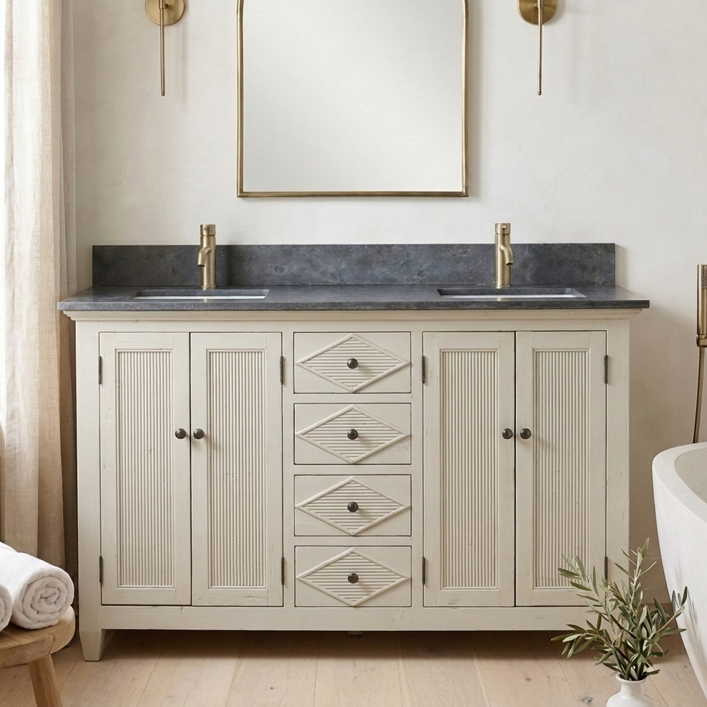 Leland 71 reclaimed wood vanity