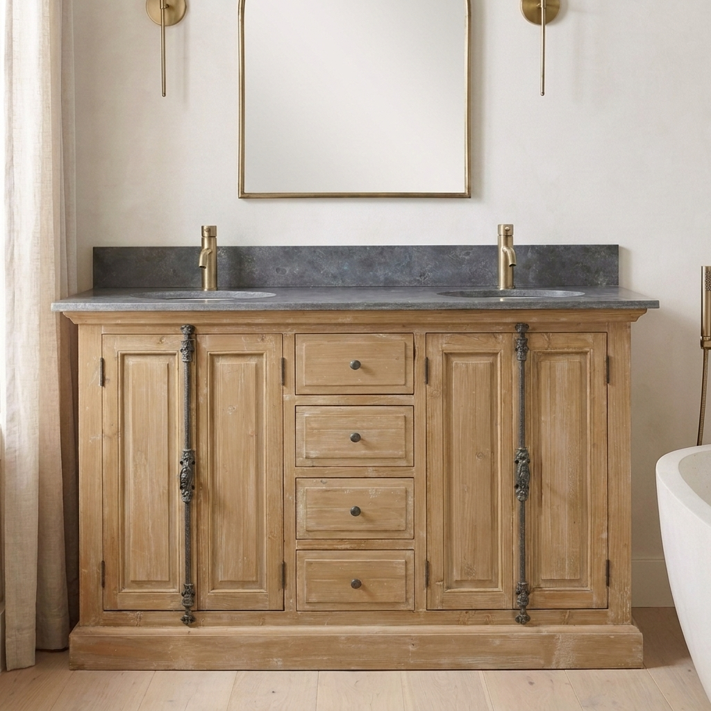 Manchester 71 reclaimed wood vanity