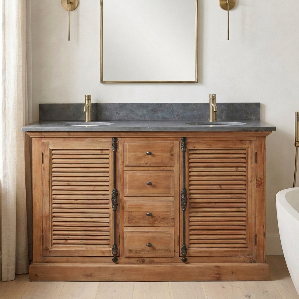 Rodanthe 71 reclaimed wood vanity