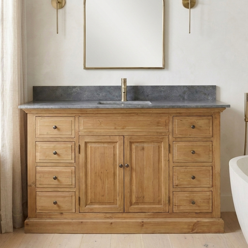 Winston 71 reclaimed wood vanity